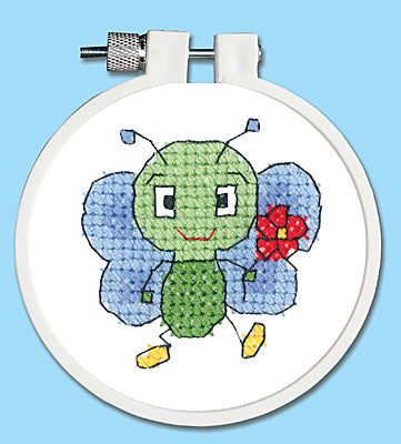 Bug and Flower - Kid Stitch - Janlynn