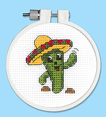 Carlos the Cactus - Kid Stitch - Janlynn