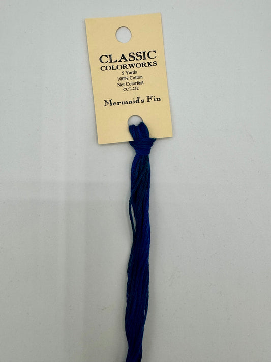 Mermaid’s Fin - Classic Colorworks Cotton Floss