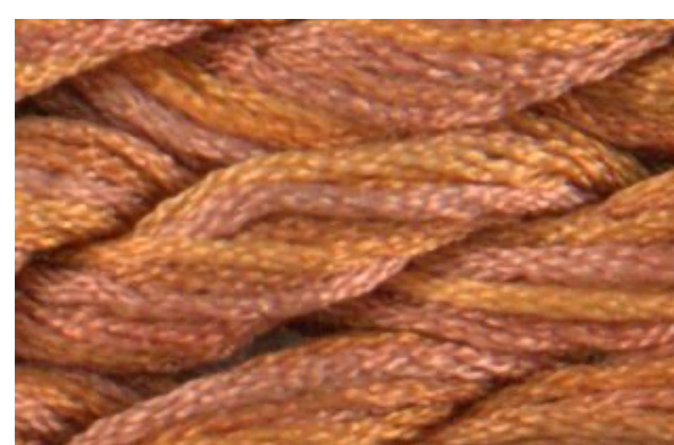 240 Pumpkin Spice - Stranded Silk from Dinky Dyes