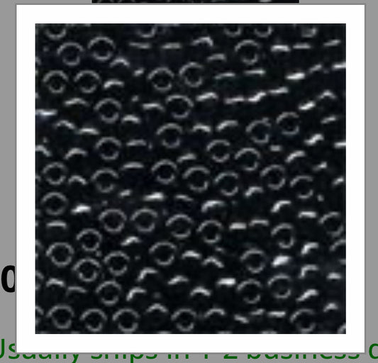 Mill Hill Glass Seed Beads - Petite Black - #42014