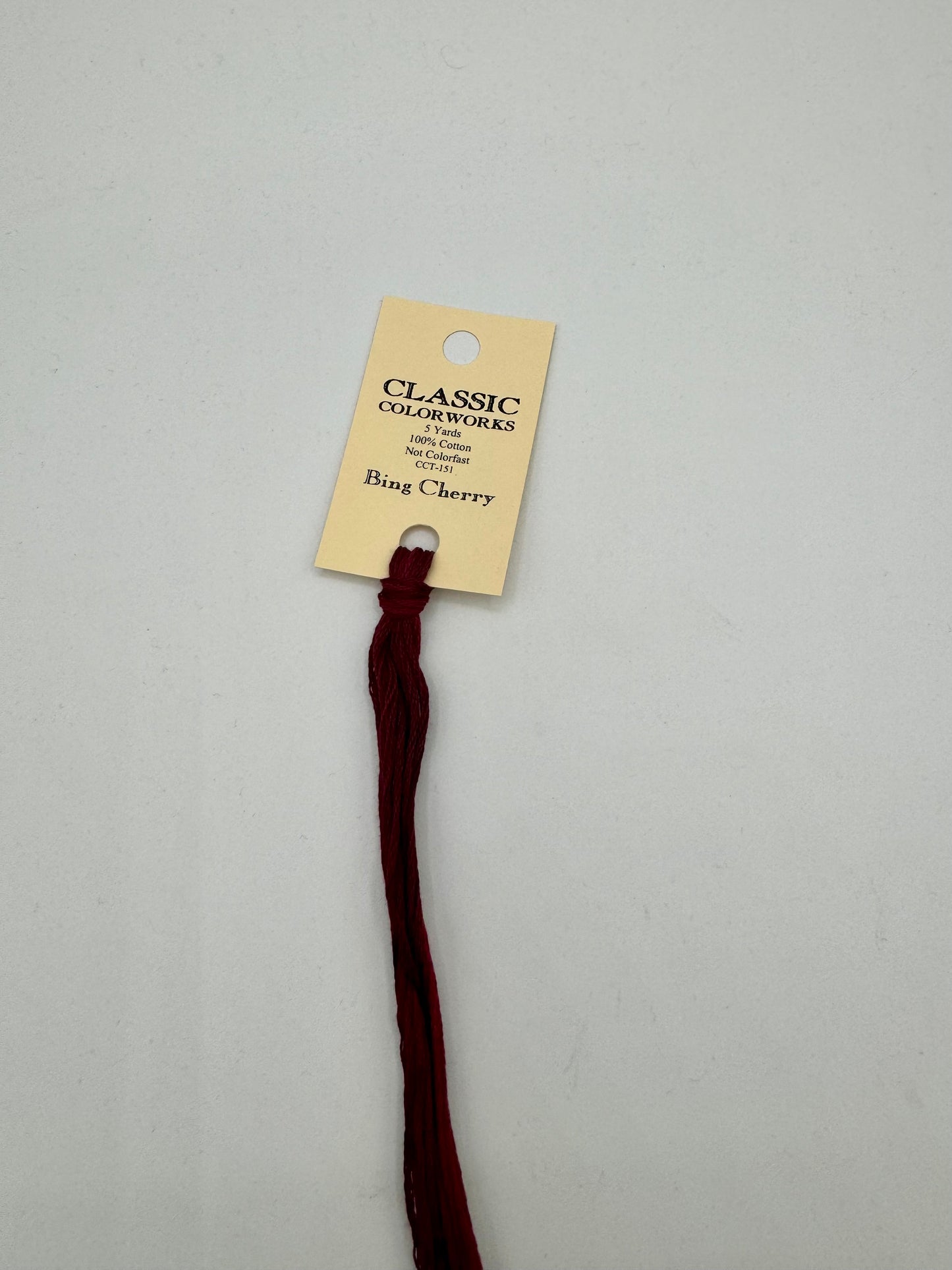 Bing Cherry - Classic Colorworks Cotton Floss