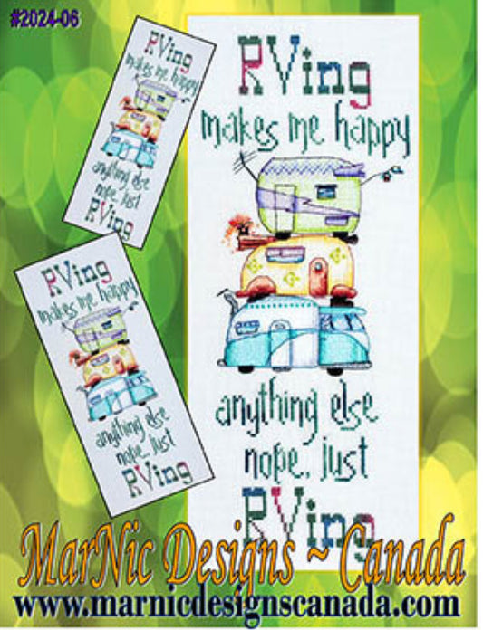 RVing Makes Me Happy - MarNic Designs