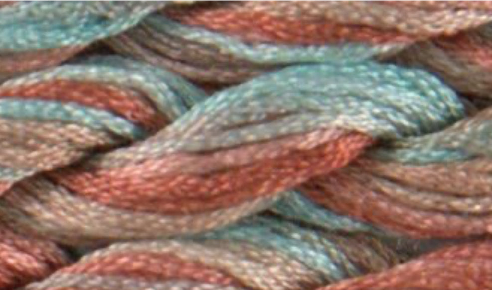 217 Verdigris - Stranded Silk from Dinky Dyes