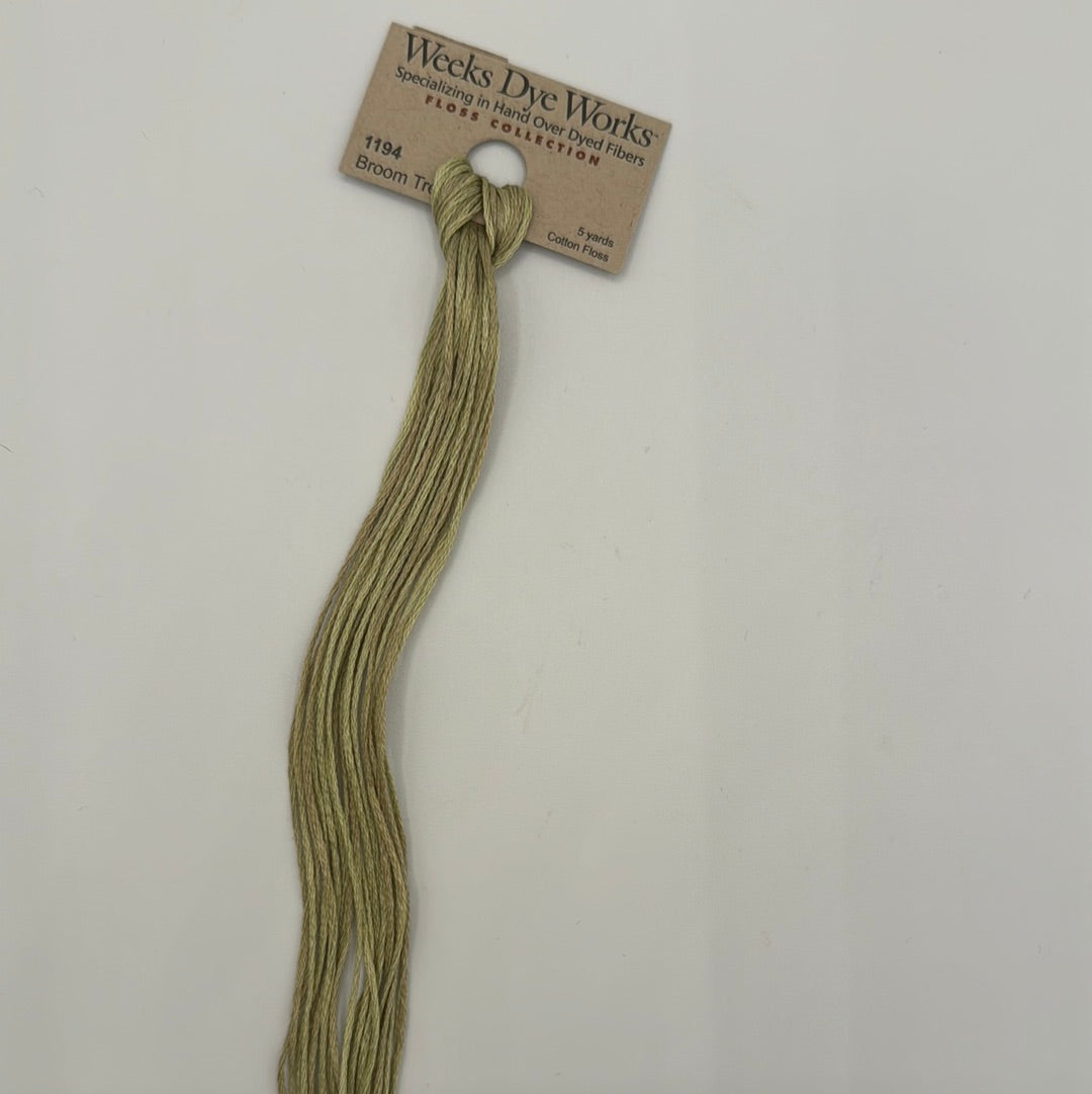 Broom Tree (1194)- Weeks Dye Works