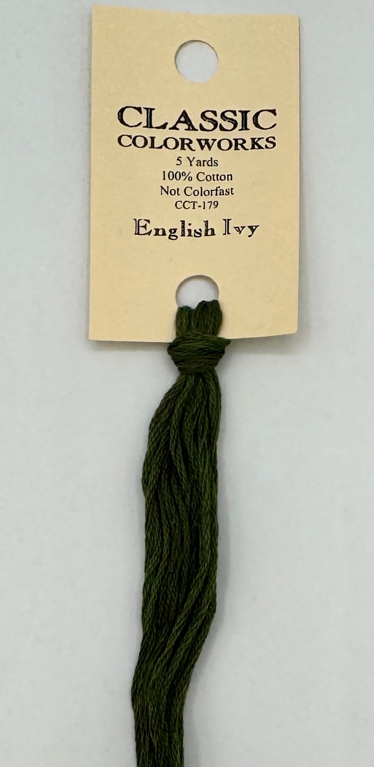 English Ivy - Classic Colorworks Cotton Floss