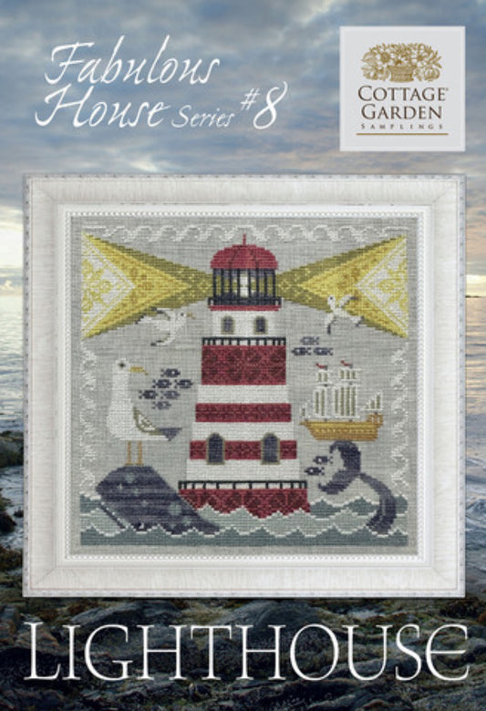 Lighthouse- Fabulous House Series #8 - Cottage Garden Samplings