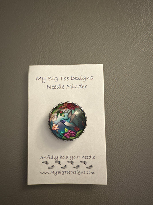 Hummingbird Needle Minder - My Big Toe Designs