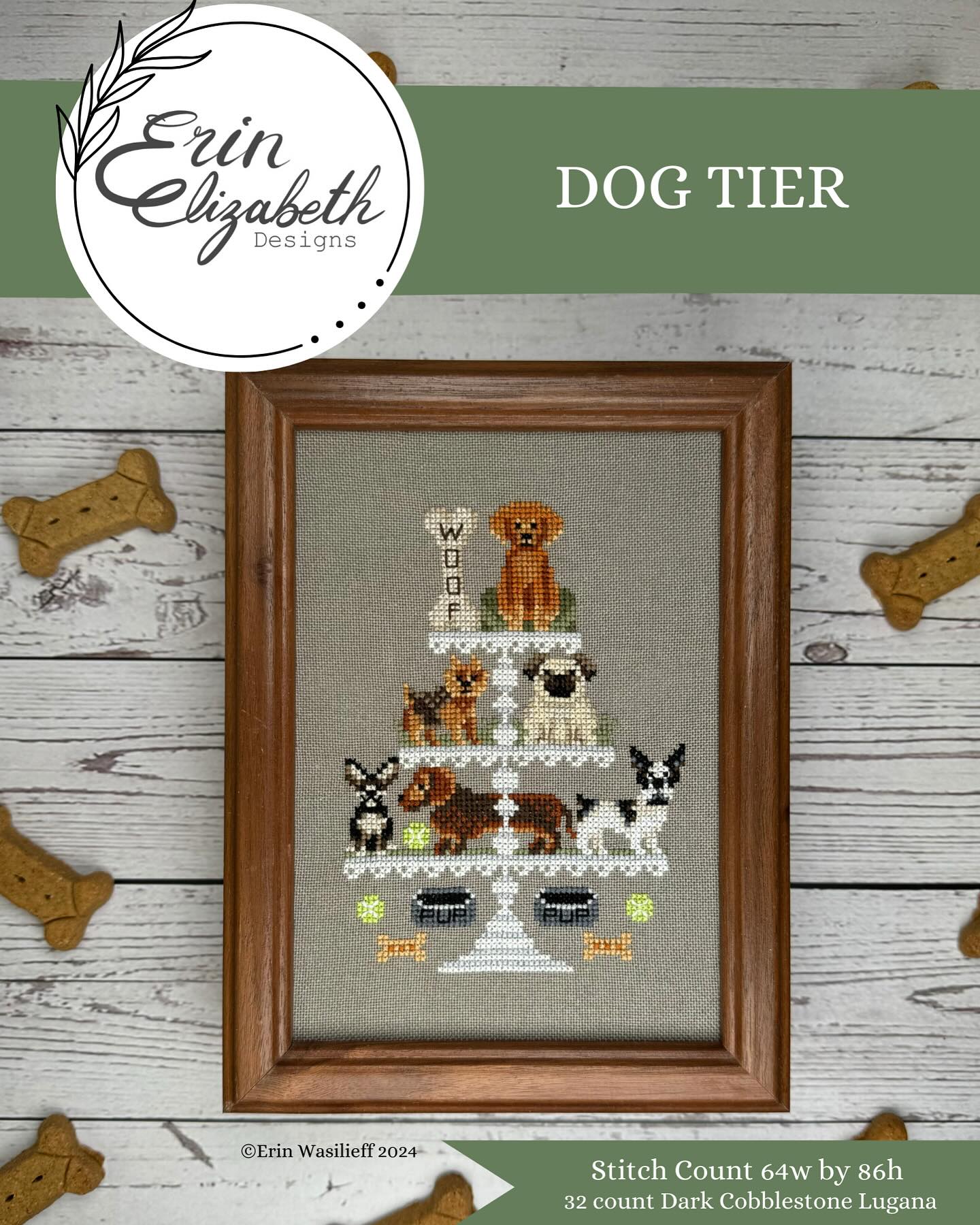 Dog Tier - Erin Elizabeth Designs