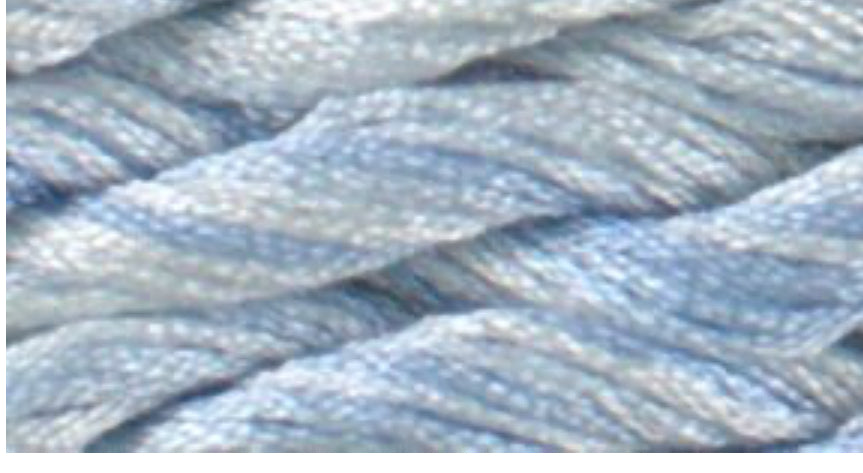 10 Cloudy Sky - Stranded Silk from Dinky Dyes