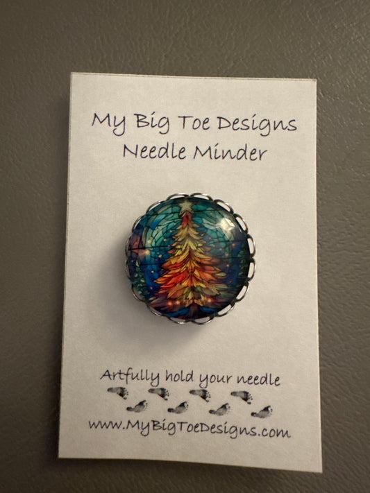 Stained Glass Tree Needle Minder - My Big Toe Designs