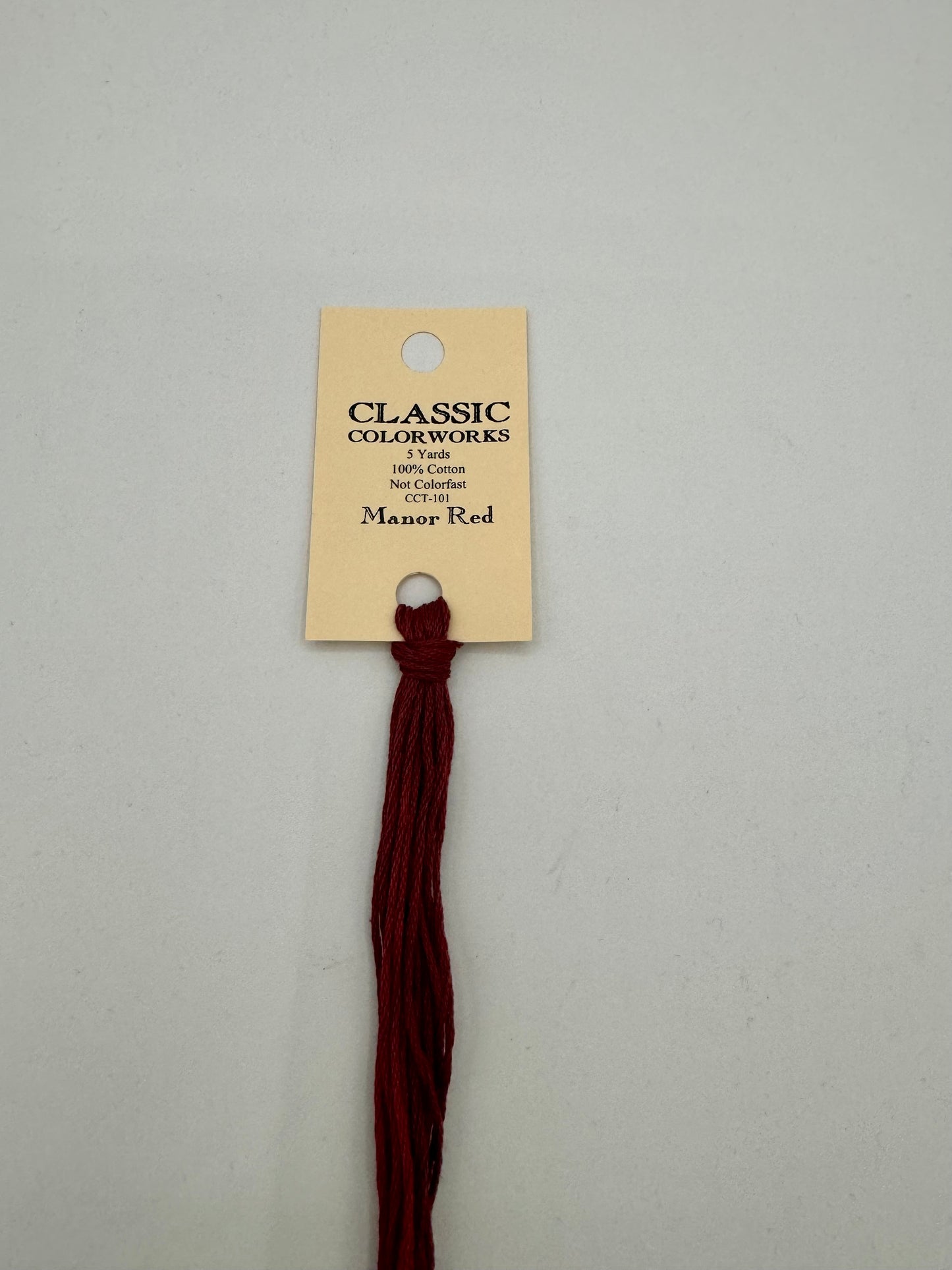 Manor Red - Classic Colorworks Cotton Floss