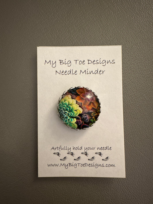 Succulent Needle Minder - My Big Toe Designs