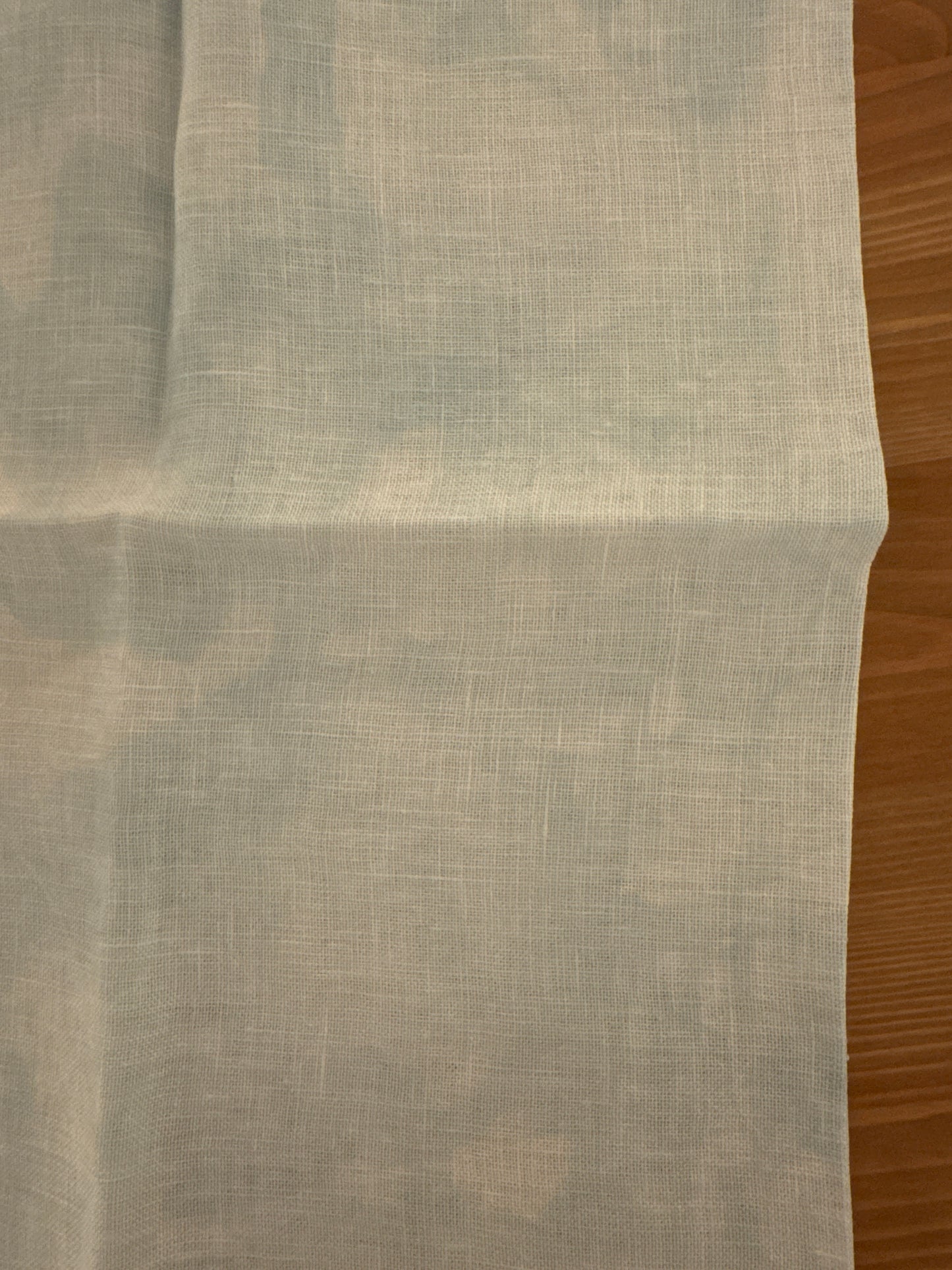 32 Count Linen - Clear Sky - Wrinkled Fabric