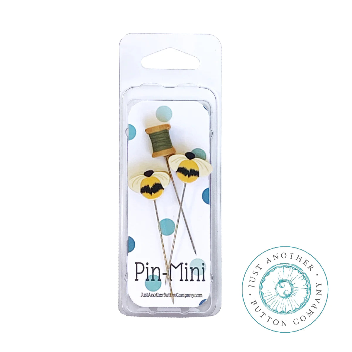 Pin Mini: Bee Stitching - Just Another Button Company