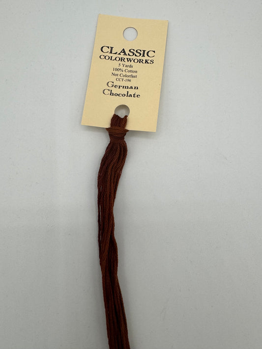 German Chocolate - Classic Colorworks Cotton Floss