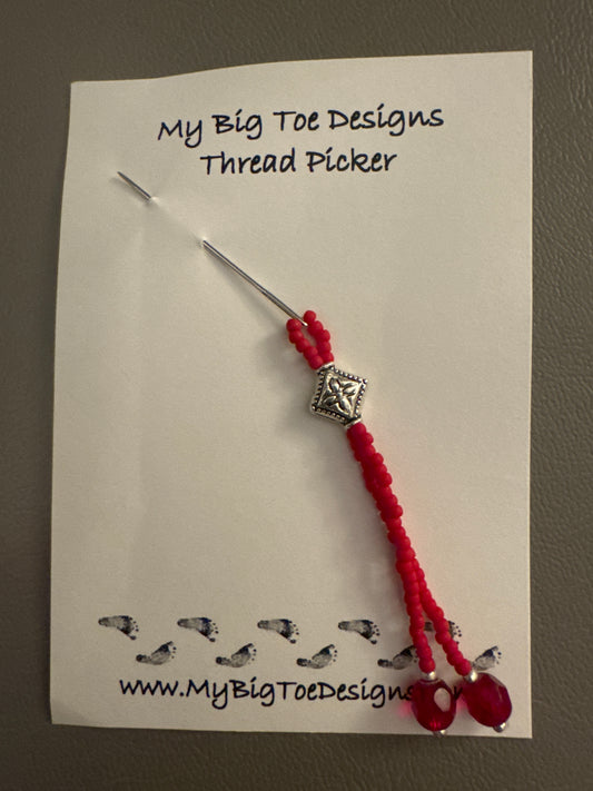 Red Thread Picker - My Big Toe Designs