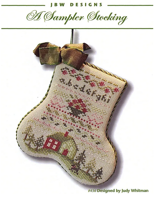 A Sampler Stocking - JBW Designs