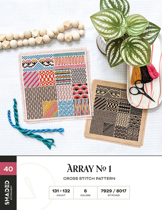 Array No. 1 - Shaded Stitchery