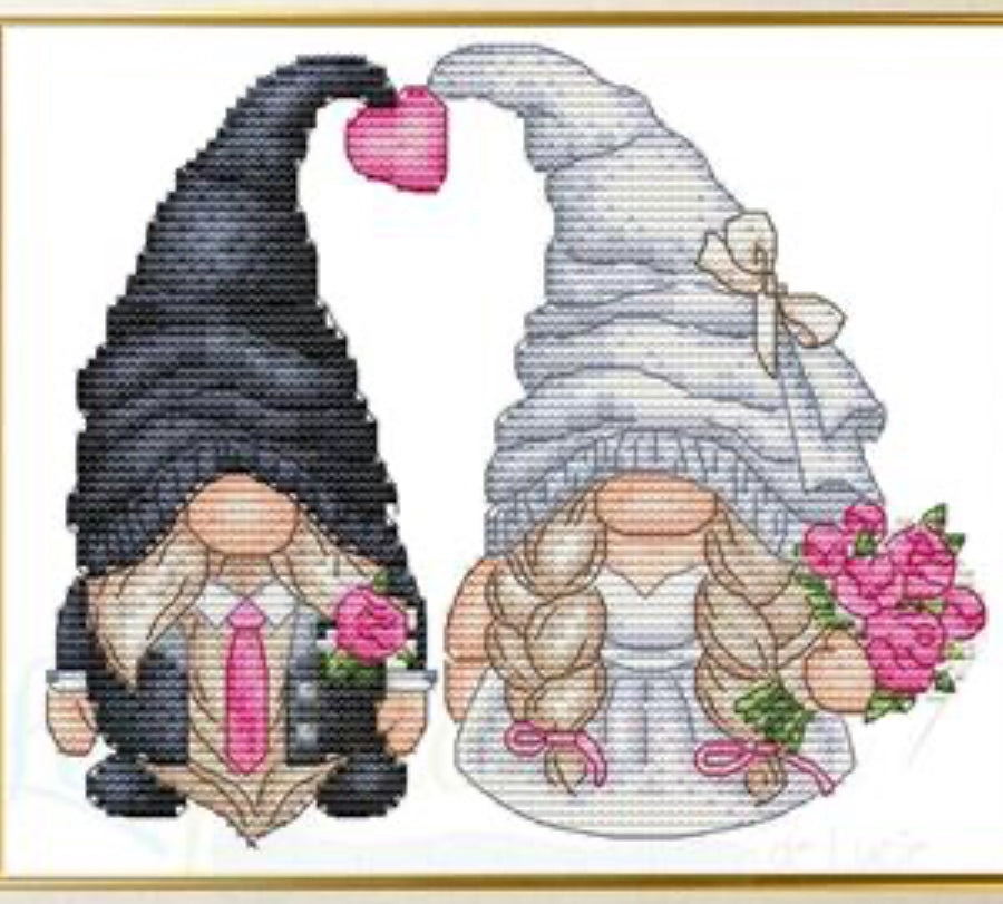 Wedding of Gnomes - Les Petites Croix De Lucie