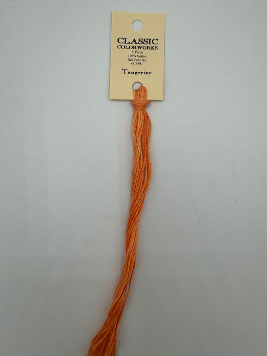 Tangerine - Classic Colorworks Cotton Floss