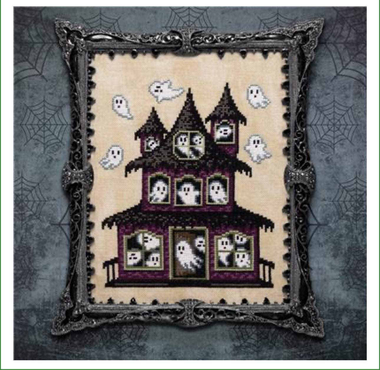 Happy Haunting - Lola Crow Cross Stitch