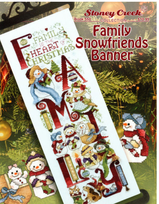 Family Snowfriends Banner - Stoney Creek Collection