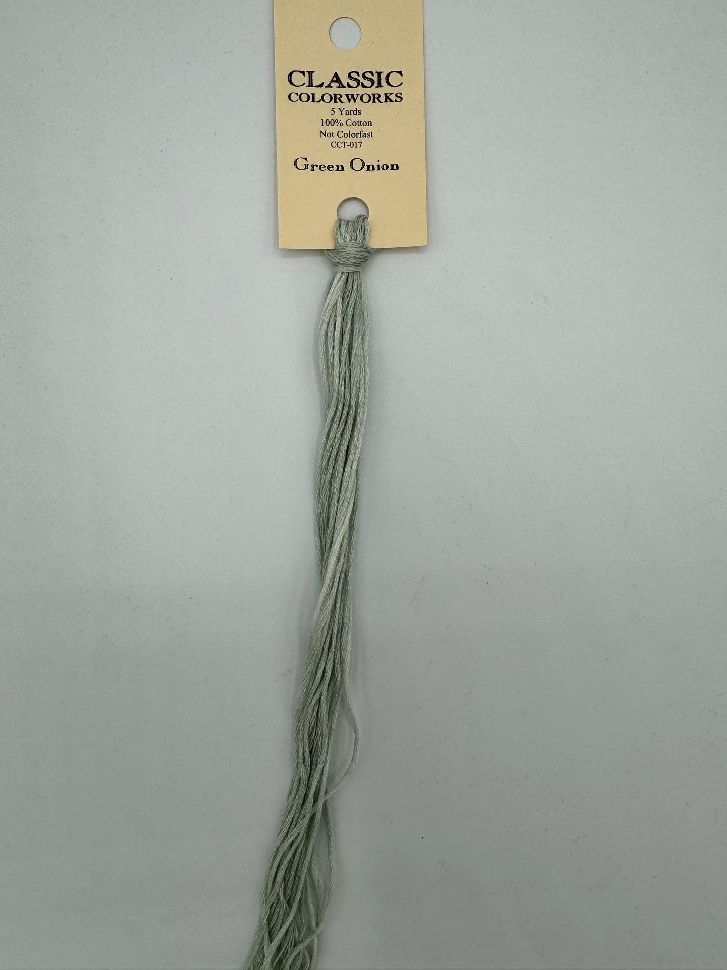 Green Onion - Classic Colorworks Cotton Floss