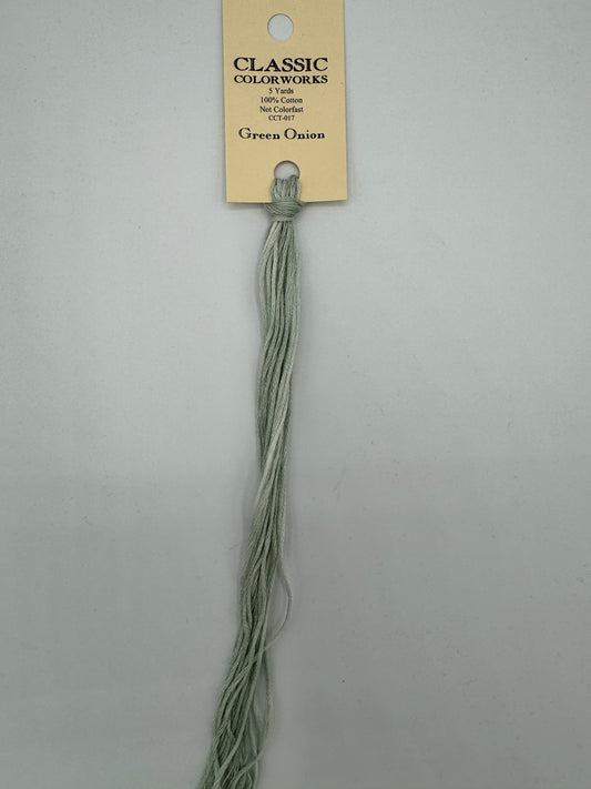 Green Onion - Classic Colorworks Cotton Floss