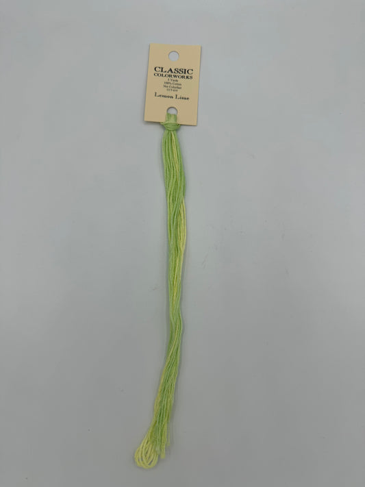 Lemon Lime - Classic Colorworks Cotton Floss