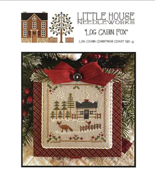 Log Cabin Fox Log Cabin 3 - Little House Needleworks