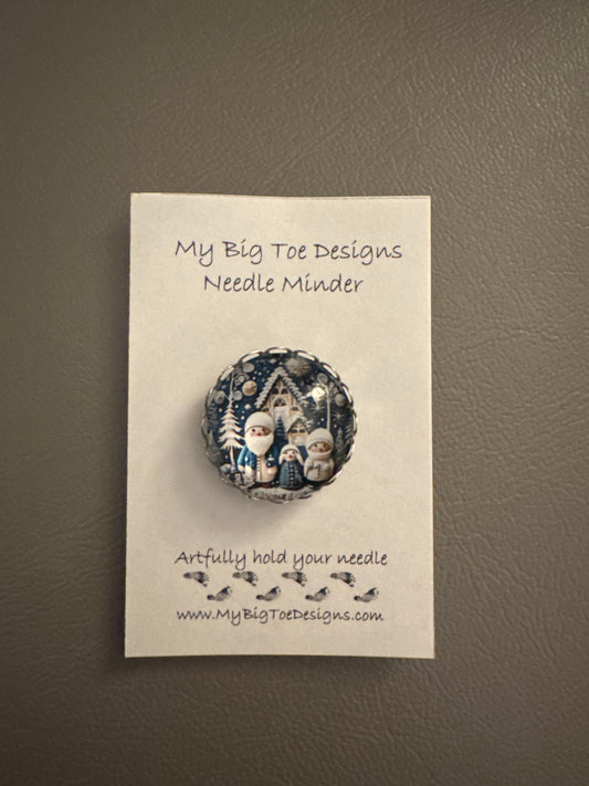 Winter Family Needle Minder - My Big Toe Designs