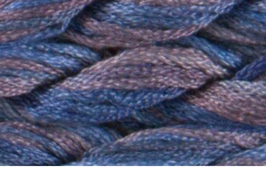 85 Fantasy Blues - Stranded Silk from Dinky Dyes