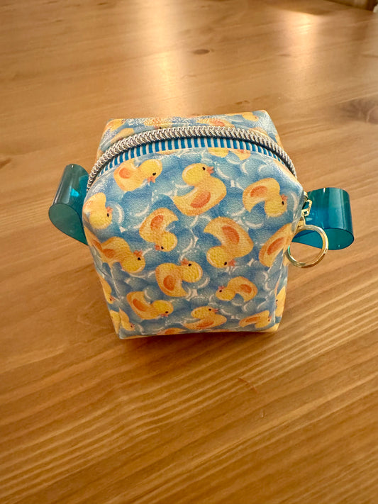 Rubber Ducky Vinyl Bitty Notions Nanny Bag