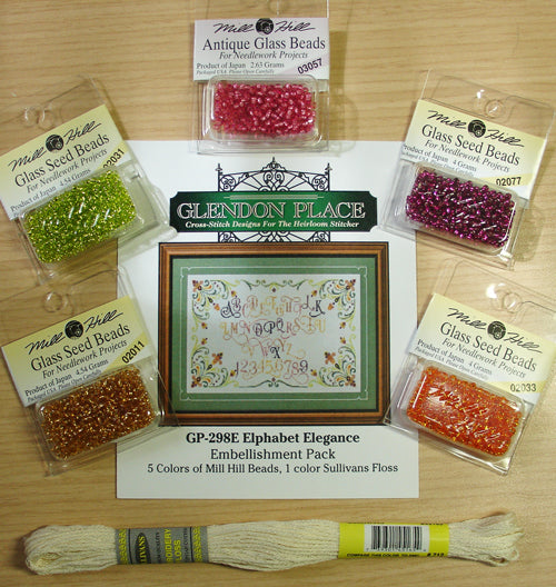 Elphabet Elegance Embellishment Pack - Glendon Place