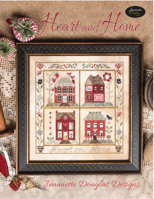 Heart and Home Sampler - Jeannette Douglas Designs