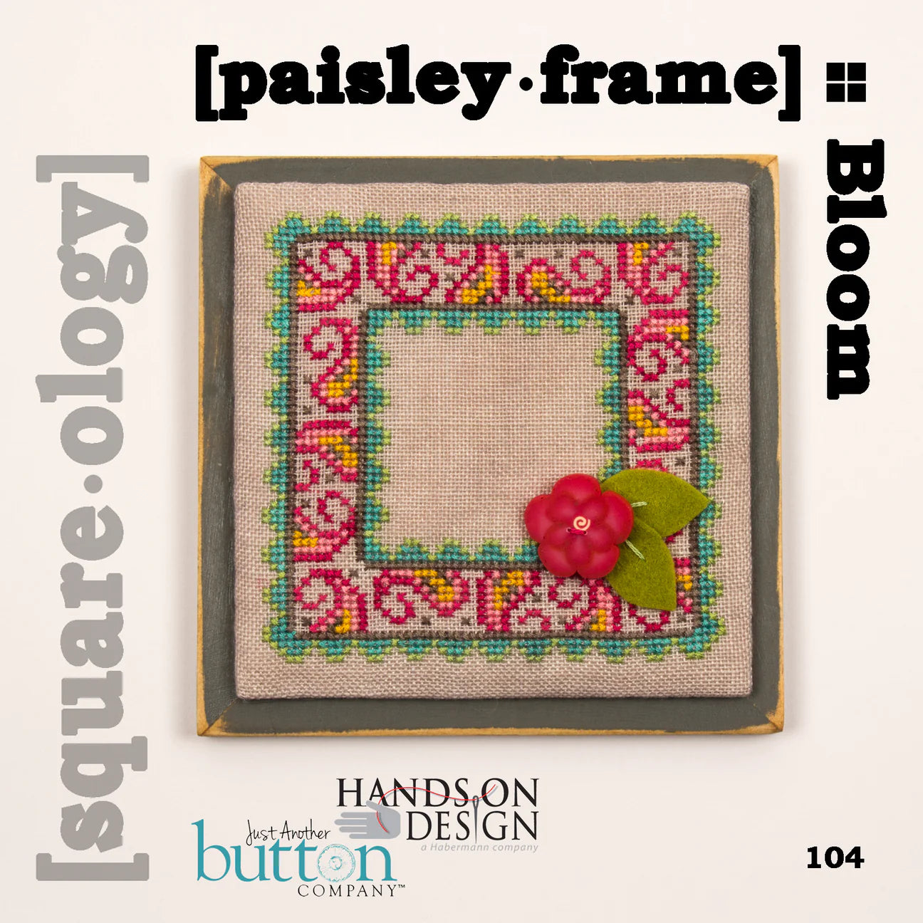 [square.ology] paisley.frame - Just Another Button Company