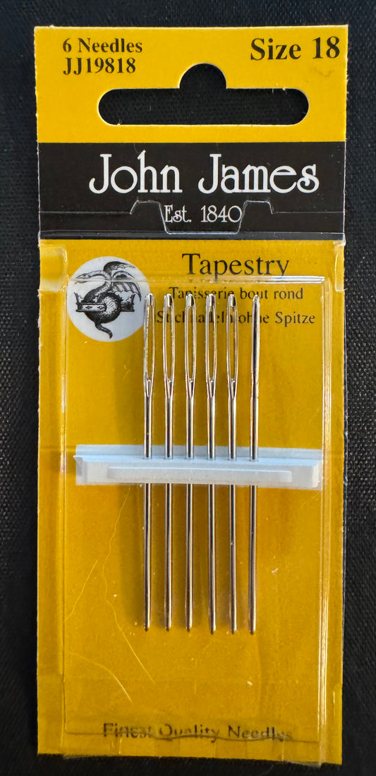 Size 18 John James Tapestry Needles