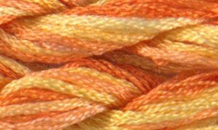 289 Citrus - Stranded Silk from Dinky Dyes