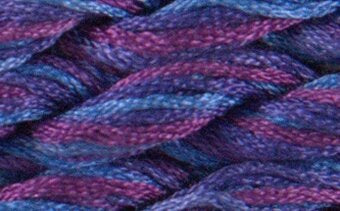 256 Midnight Rendezvous - Stranded Silk from Dinky Dyes