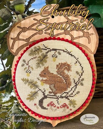 Chubby Squirrel - Jeannette Douglas Designs