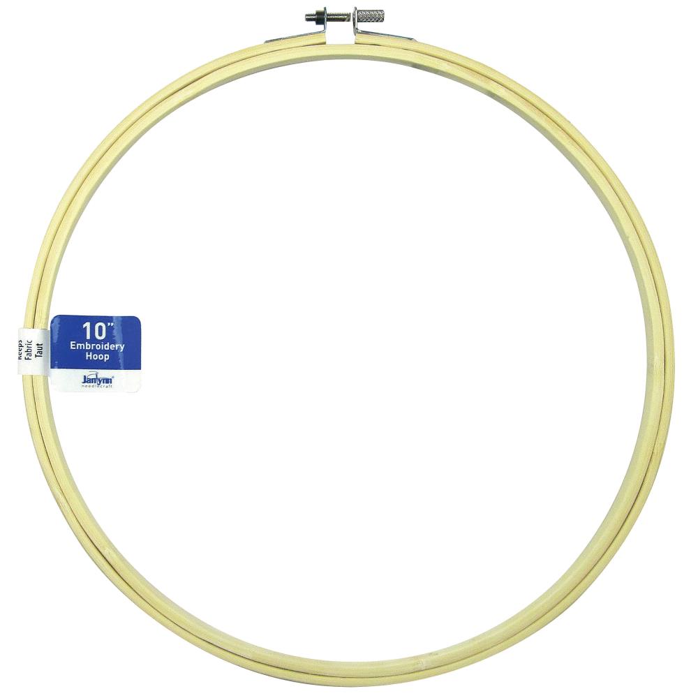 Janlynn Wood Embroidery Hoop 10"- Natural