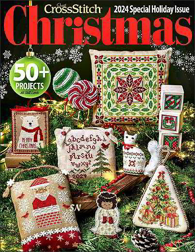 PREORDER Just CrossStitch 2024 Special Holiday Issue - Christmas Magazine