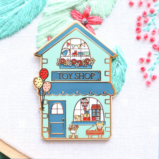 Toy Shop Main Street Needle Minder - Flamingo Toes