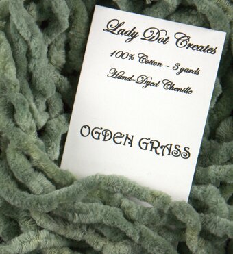 Chenille Trim - Ogden Grass - Lady Dot Creates