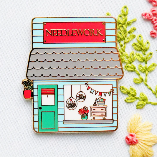 Needlework Shop Main Street Needle Minder - Flamingo Toes