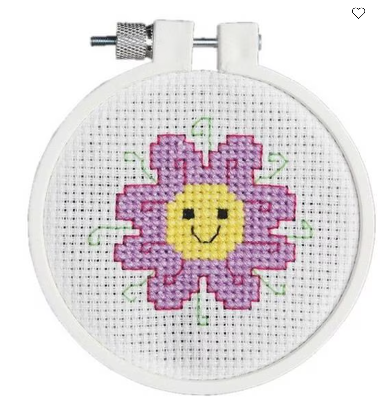 Flower Power - Kid Stitch - Janlynn