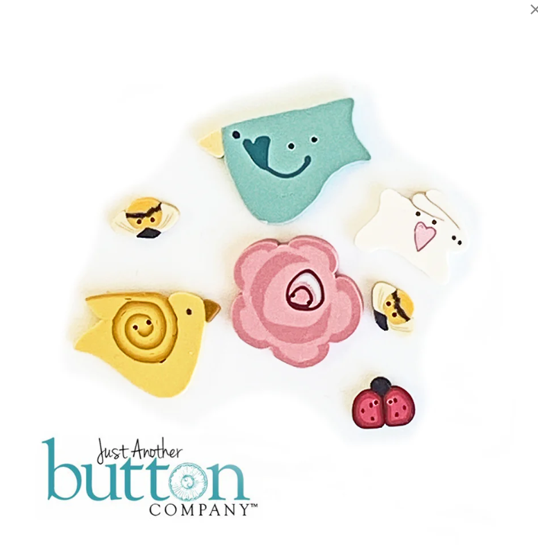 Spring Bag Button Collection - Just Another Button Company