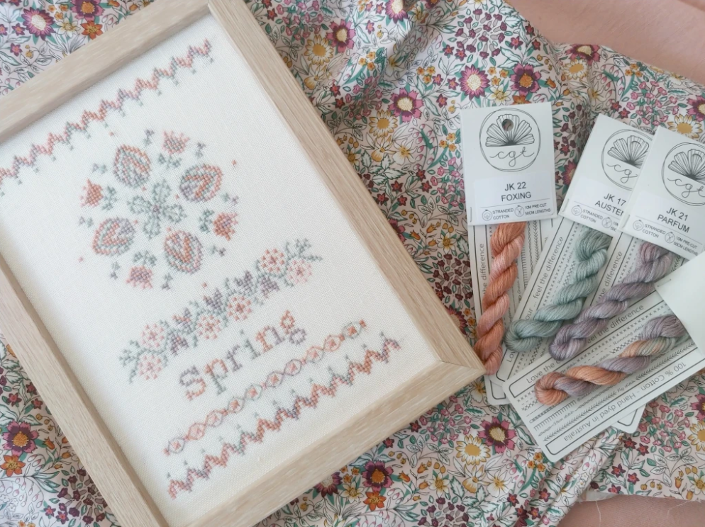 Spring Pattern and Alice Palette Thread Pack - Cottage Garden Threads