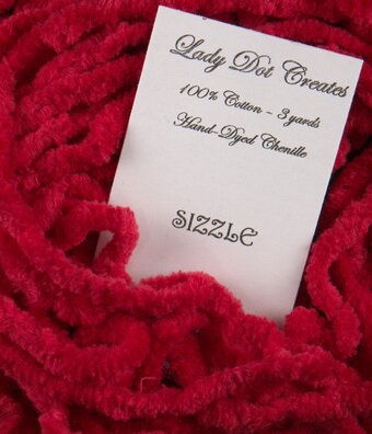 Chenille Trim - Sizzle - Lady Dot Creates